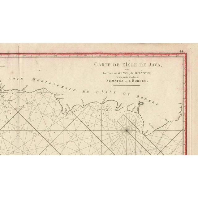 Late 18th Century Antique Sea Chart, 1775 For Sale - Image 5 of 12