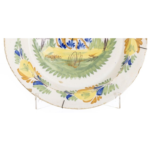 Earthenware Plate from Fervença, 1800s For Sale - Image 6 of 8