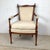Vintage French Louis XVI Style Fauteuil Armchair For Sale - Image 9 of 12