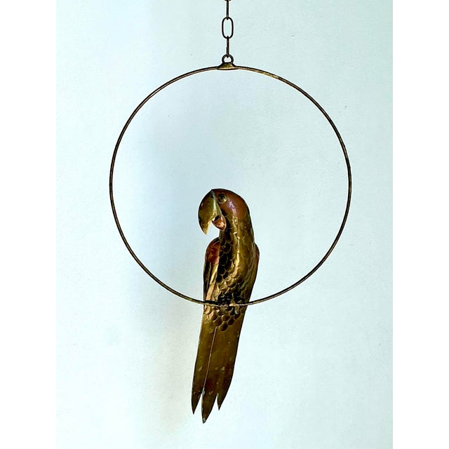 Bring a touch of tropical surrealism to your interior with this exquisite vintage hanging sculpture. Drawing inspiration...