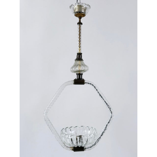 Mid-Century Pendant Lamp from Barovier & Toso, Italy, 1950s For Sale - Image 6 of 18