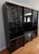 Schieder Möbel Montego Collection — 3-Piece German Modernist Black Lacquer Wall Unit, 1980s For Sale - Image 4 of 5
