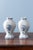 Dutch Blue and White Baluster Vases from Delft, 1700s, Set of 2 For Sale - Image 3 of 14