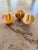 Figurative Trompe l'Oeil Peaches - Set of 3 For Sale - Image 3 of 5