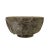 Chinese Natural Olive Green MIX Stone Carved Round Display Bowl For Sale - Image 3 of 8