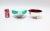 Metal Set of Two Mid-Century Reed and Barton "Color Clad" Green and Ruby Red Silver-Plated Bowls For Sale - Image 7 of 13