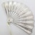 Vintage Italian Handmade Silver Florentine Fan with Tassel Figurine, Florence, 1970s For Sale - Image 4 of 10