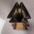 Rare Fulper Art Pottery Vase Cat's Eye Glaze / Arts & Crafts Ribbed Triangular Tri-Foil Vase C. 1910 / Early American Studio Ceramic For Sale - Image 9 of 11