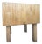 Vintage Boos Solid Maple Butcher Block Table on Trestle Legs For Sale
