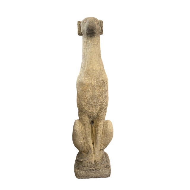 1920s Italian Stone Greyhound, 1920s-1940s For Sale - Image 5 of 5