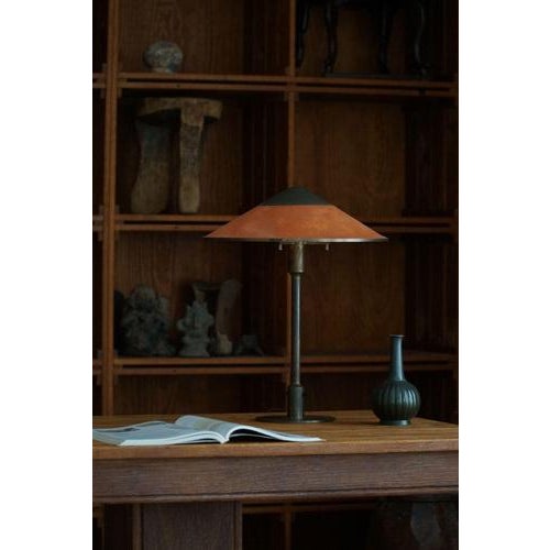 Modern Danish Model T3 Table Lamp by Niels Rasmussen Thykier, 1930s For Sale - Image 6 of 17