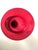 Art Glass Murano Ruby Red Floor Vase, Italy, 1960s For Sale - Image 12 of 18