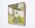 Mid-Century Modern Mid-Century Impressionist Summer Garden Oil Canvas Painting For Sale - Image 3 of 18