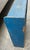 Wood 20Thc Original Blue Painted Book Shelf For Sale - Image 7 of 7