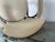 Cream Mid 20th Century Bentwood Mid-Century Cream Leather Armchair With Nail-Head Details For Sale - Image 8 of 13
