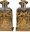 French Pair of 19th Century Baccarat French Crystal Decanters With Dore Bronze Mounts For Sale - Image 3 of 13