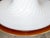 Glass Mid 20th Century Italian Mid Century Modern Murano Glass White Light Fixture with Twirling Motifs, Wired For Sale - Image 7 of 11