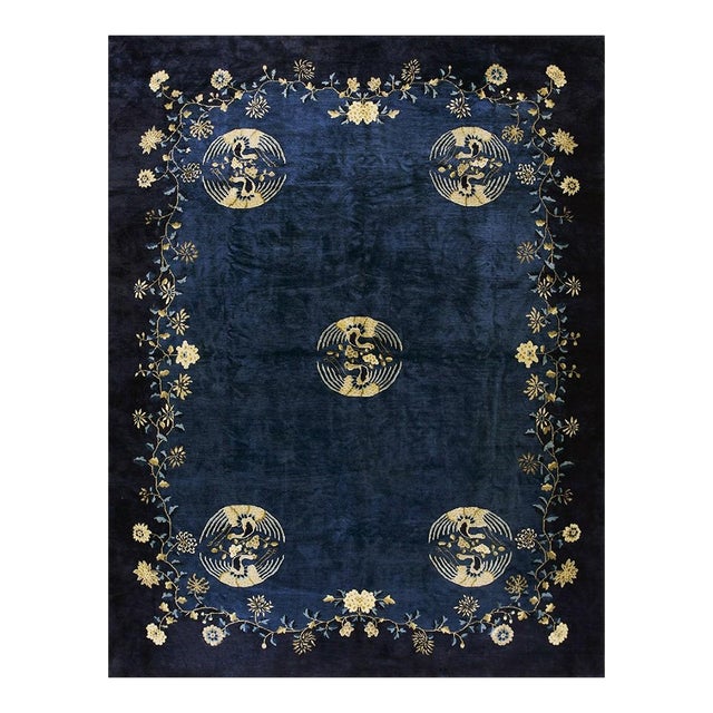 Galerie Shabab Collection Early 20th Century Handmade Persian Tabriz Room Size Carpet For Sale