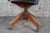 Early 20th Century Antique Victorian Walnut Industrial Bankers Office Schoolhouse Swivel Desk Chair For Sale - Image 9 of 11