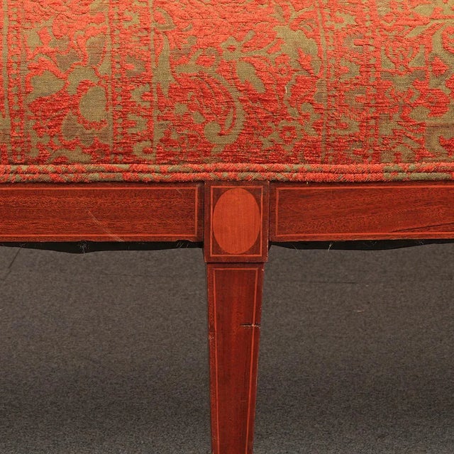 Wood Federal Mahogany Inlaid Sofa For Sale - Image 7 of 8