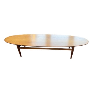 1960s Mid Century Modern Surf Board Coffee Table Drexel Heritage For Sale