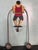 Vintage Folk Art Strongman Carnival Balance Toy Sculpture For Sale In Los Angeles - Image 6 of 11