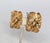 Vintage 1972 Signed Napier Goldtone Manchu Dragon Clip Earrings-2 Pieces For Sale In Philadelphia - Image 6 of 8