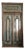 Antique Doors Mid Century Teak Exterior Door With Frame 94.5x45.5 For Sale