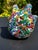 Bring the colorful artistry of Venetian glassmaking to your collection with this **Vintage Italian Murano-Style Millefiori...