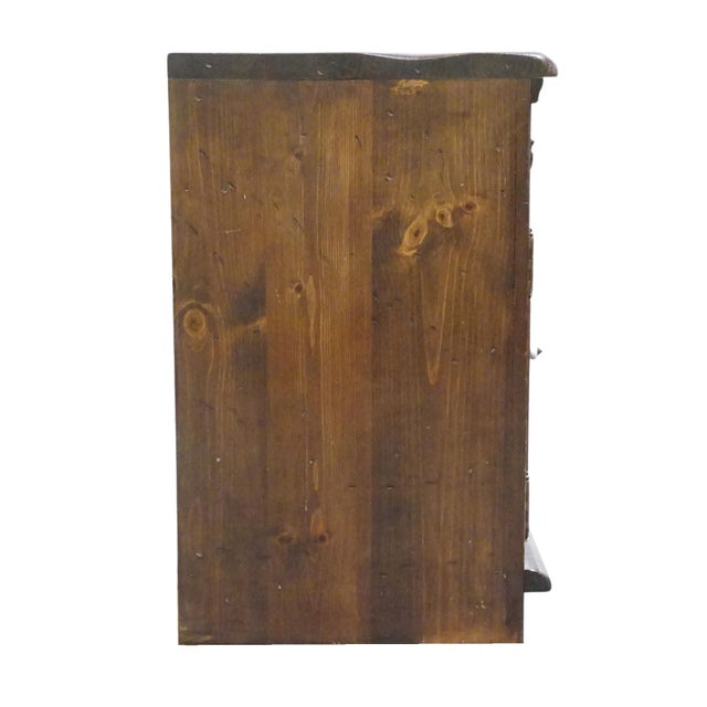 Sprague and Carleton Country Cabinet Maker Solid Knotty Pine Rustic Americana Style 32" Modular Cabinet 61-3202 For Sale - Image 13 of 14