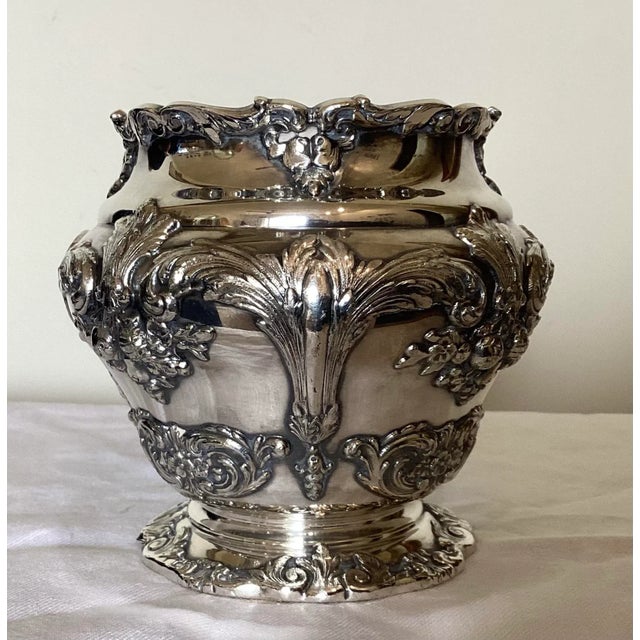 Vintage Reed & Barton Silverplated “Renaissance” 4 Pc Tea Service For Sale - Image 12 of 12