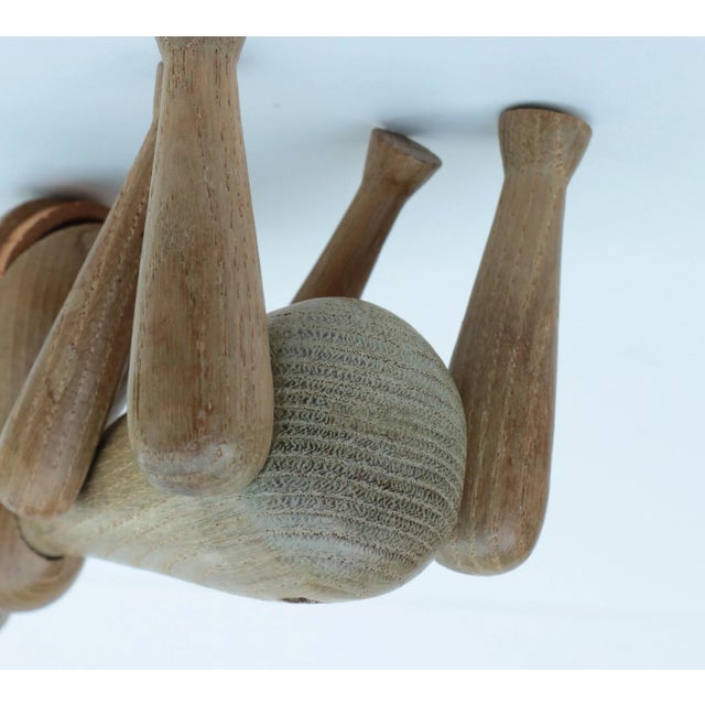 1950s Mid-Century Zoo-Line Wooden Donkey Figure For Sale - Image 5 of 6