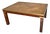 Campaign Mahogany Coffee Table, 1920s For Sale