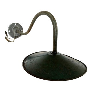 Vintage Industrial Barn Lamp 1940s For Sale