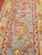 Turkish Antique Oushak Carpet, Oriental Rug, Handmade Rug Saffron, Light Blue and Coral For Sale - Image 3 of 18