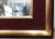 Labarge LaBarge Mirrors of Michigan Red Velvet With Gold Gilded Birds Mirror For Sale - Image 4 of 10