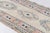 Ivory Hand-Knotted Antique Hallway Rug For Sale - Image 8 of 10