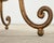 Rene Drouet Style Gilded Iron Granite Top Center Table For Sale - Image 10 of 15