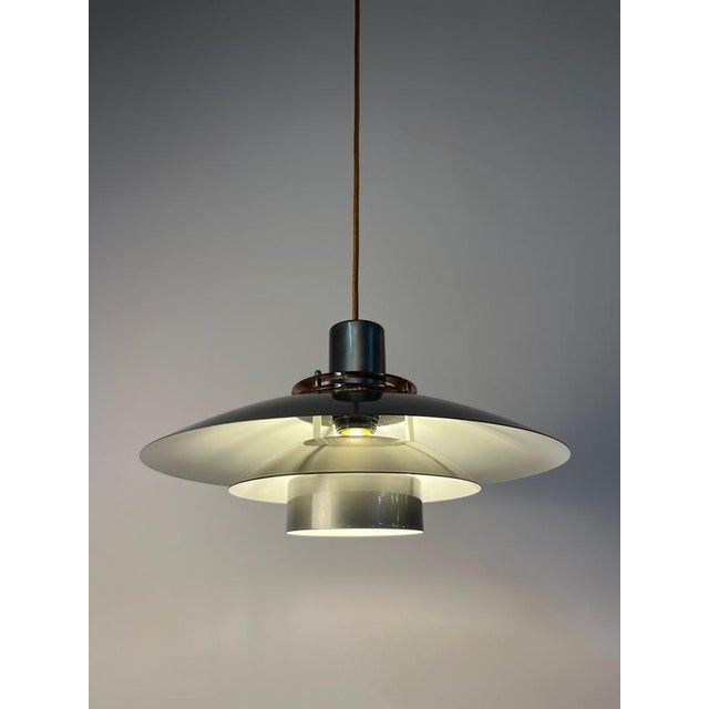 Small Silver Copper Leto Pendant Lamp from Top Lamper For Sale - Image 4 of 11