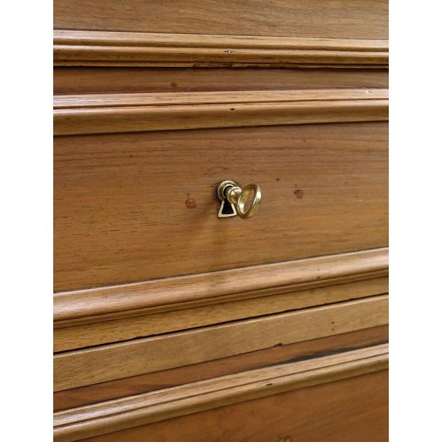 Louis-Philippe Style Walnut Chest of Drawers, 1900s For Sale - Image 10 of 18