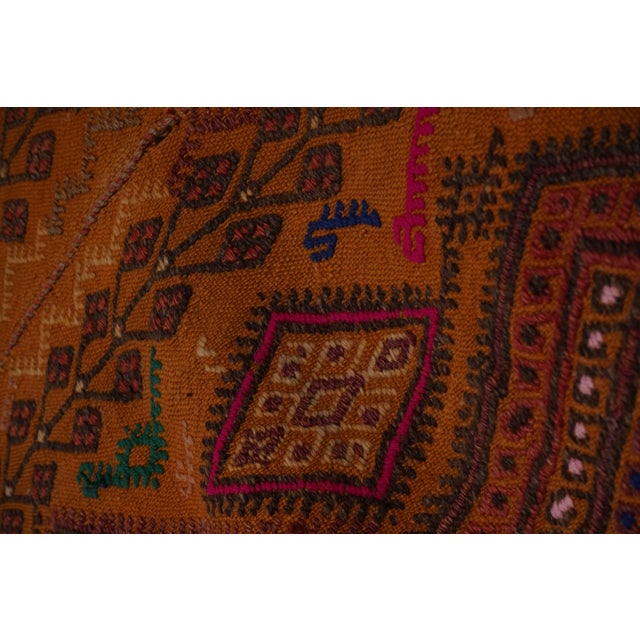Textile Turkish Karapinar Kilim Rug 5'5'' X 8'3'' For Sale - Image 7 of 10