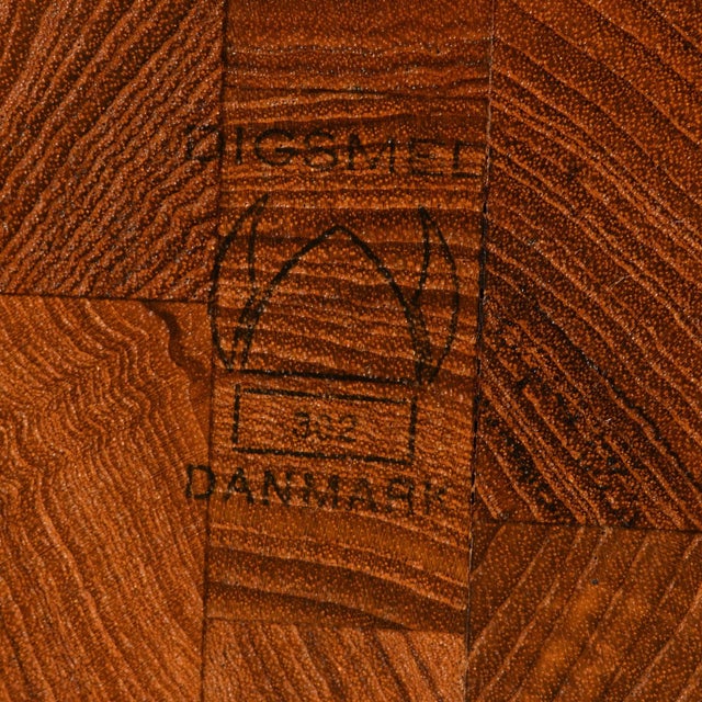 Brown Mid-Century Danish Teak Bowl from Digsmed, 1960s For Sale - Image 8 of 10