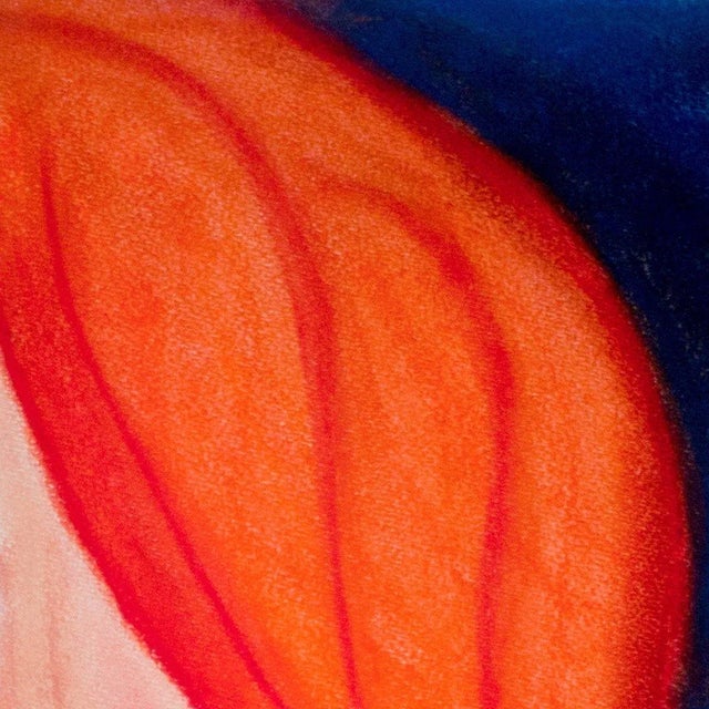 Abstract 2017 “Sofia” Contemporary Expressionist Pastel Portrait Drawing on Paper by Maria Grazia Facciolà For Sale - Image 3 of 7