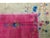 1920s Raspberry Pink Open Field Floral Antique Chinese Art Deco Carpet Wool Rug For Sale - Image 9 of 12