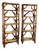 Pair Mid-Century Tall Rustic Adirondak-Style Bookcase For Sale