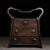 Wood Vintage Chinese Huali Rosewood Three-Drawer Tiered Box With Handle For Sale - Image 7 of 9