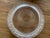 Lalique Decorative Plate with a crown of daisies adorning the plate/bowls neck.