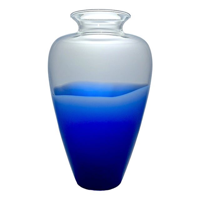 Murano Glass Vase from Effetre Murano, 1980s For Sale