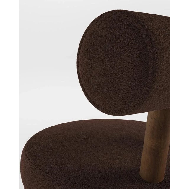 Modern Moca Chair in Boucle and Oak by Collector Studio, in New conditions. Designed from 2000