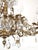Offered for your consideration is an Antique 18 light Regal Regency Brass Cut Lead Glass Crystal Chandelier. The prisms...